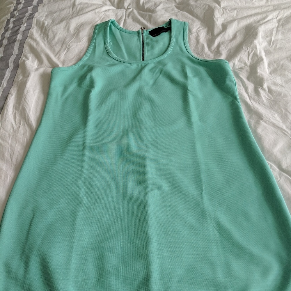 Cynthia Rowley Mint Green Sleeveless Mini Dress